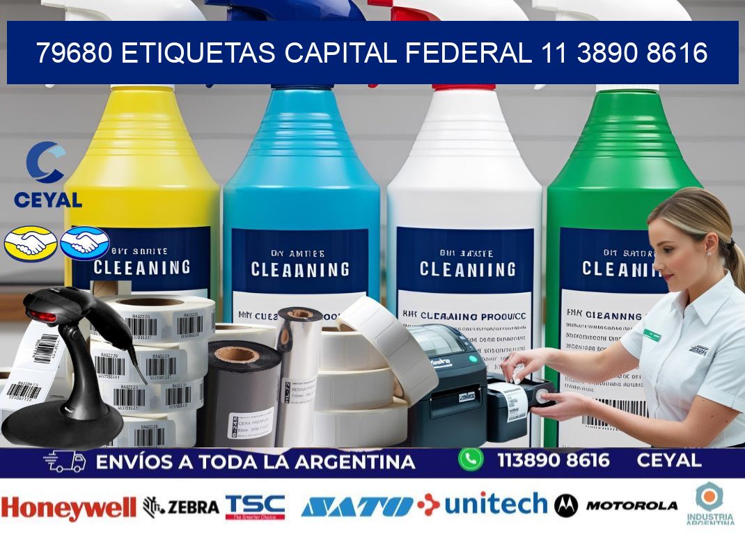 79680 ETIQUETAS CAPITAL FEDERAL 11 3890 8616