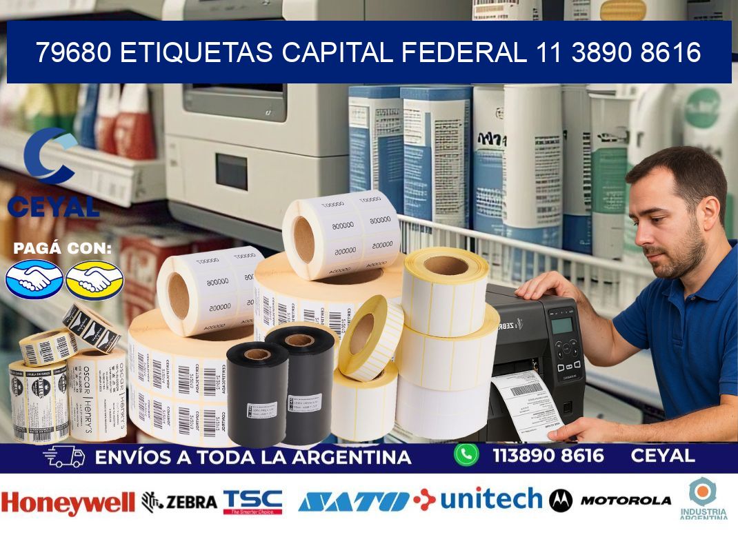 79680 ETIQUETAS CAPITAL FEDERAL 11 3890 8616