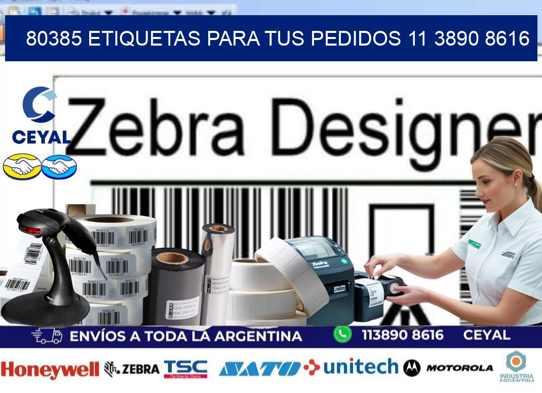 80385 ETIQUETAS PARA TUS PEDIDOS 11 3890 8616