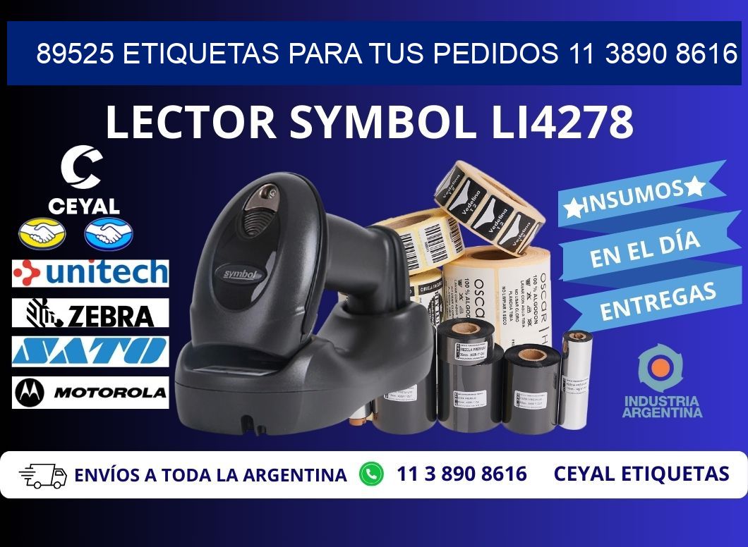 89525 ETIQUETAS PARA TUS PEDIDOS 11 3890 8616