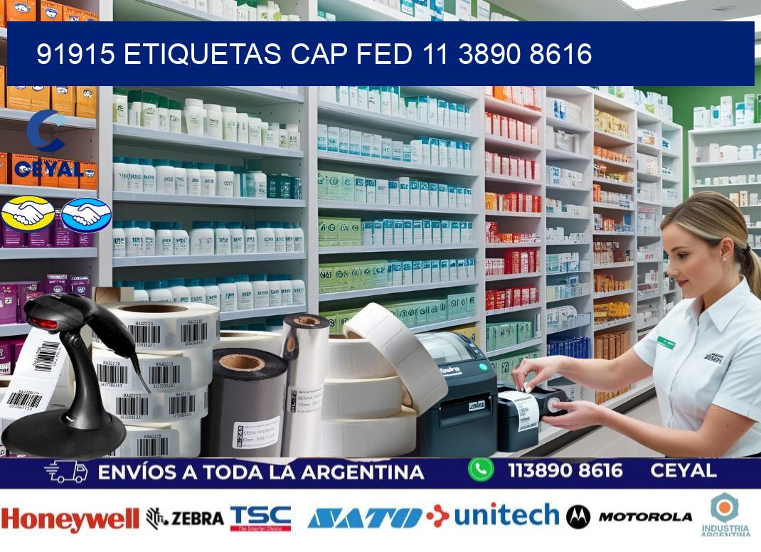 91915 ETIQUETAS CAP FED 11 3890 8616