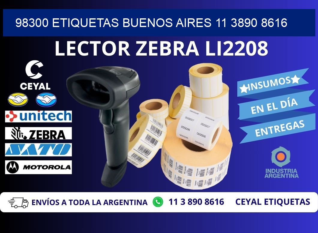 98300 ETIQUETAS BUENOS AIRES 11 3890 8616
