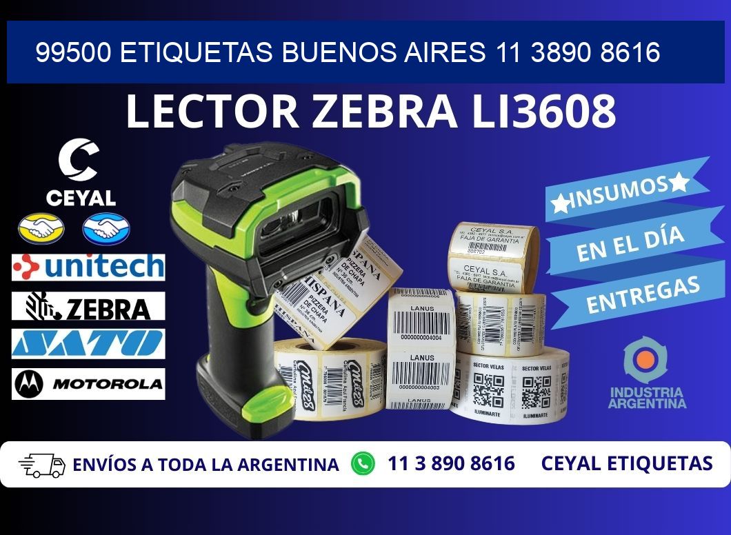 99500 ETIQUETAS BUENOS AIRES 11 3890 8616