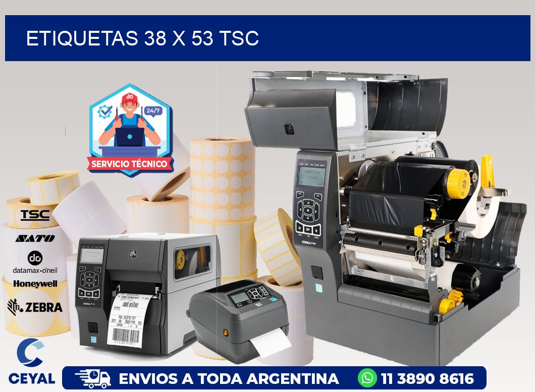 ETIQUETAS 38 x 53 TSC