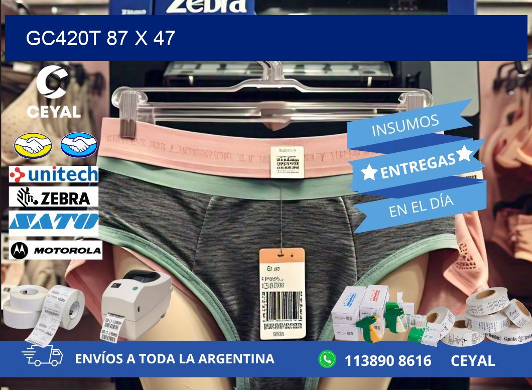 GC420T 87 x 47