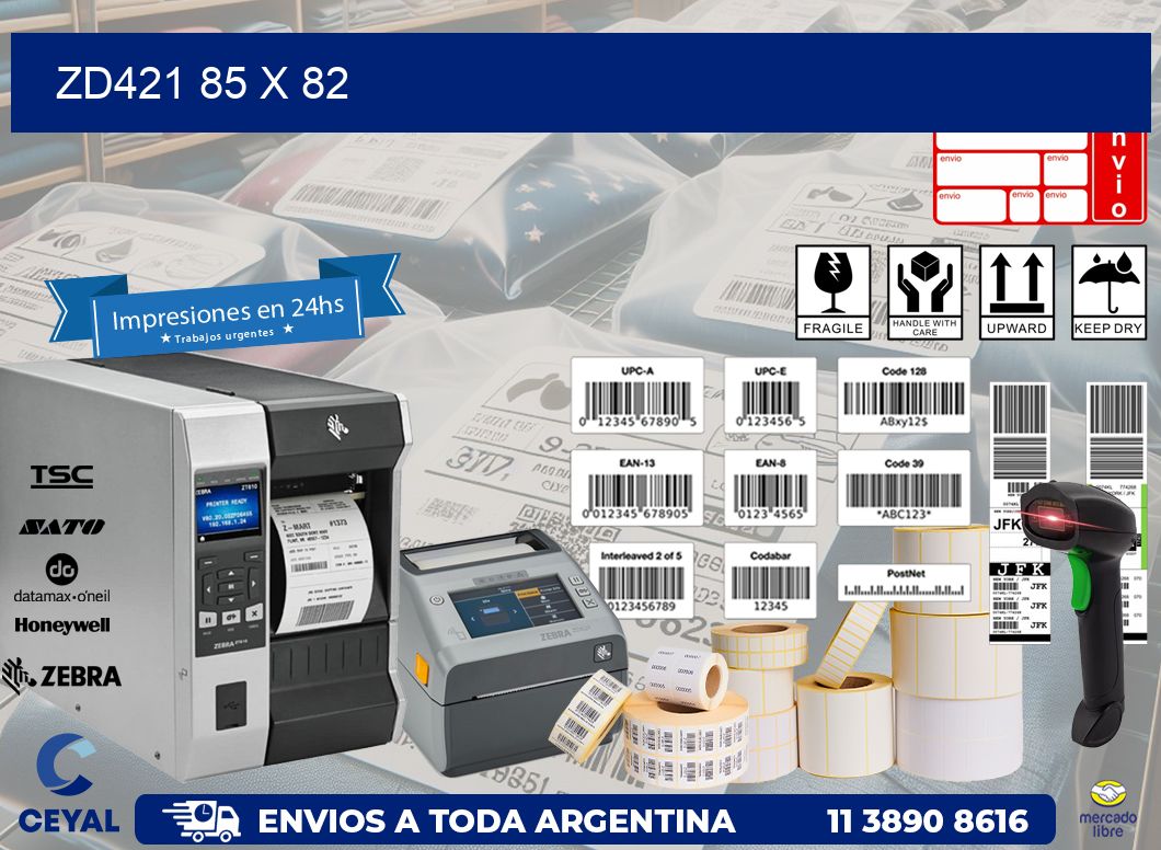 ZD421 85 x 82