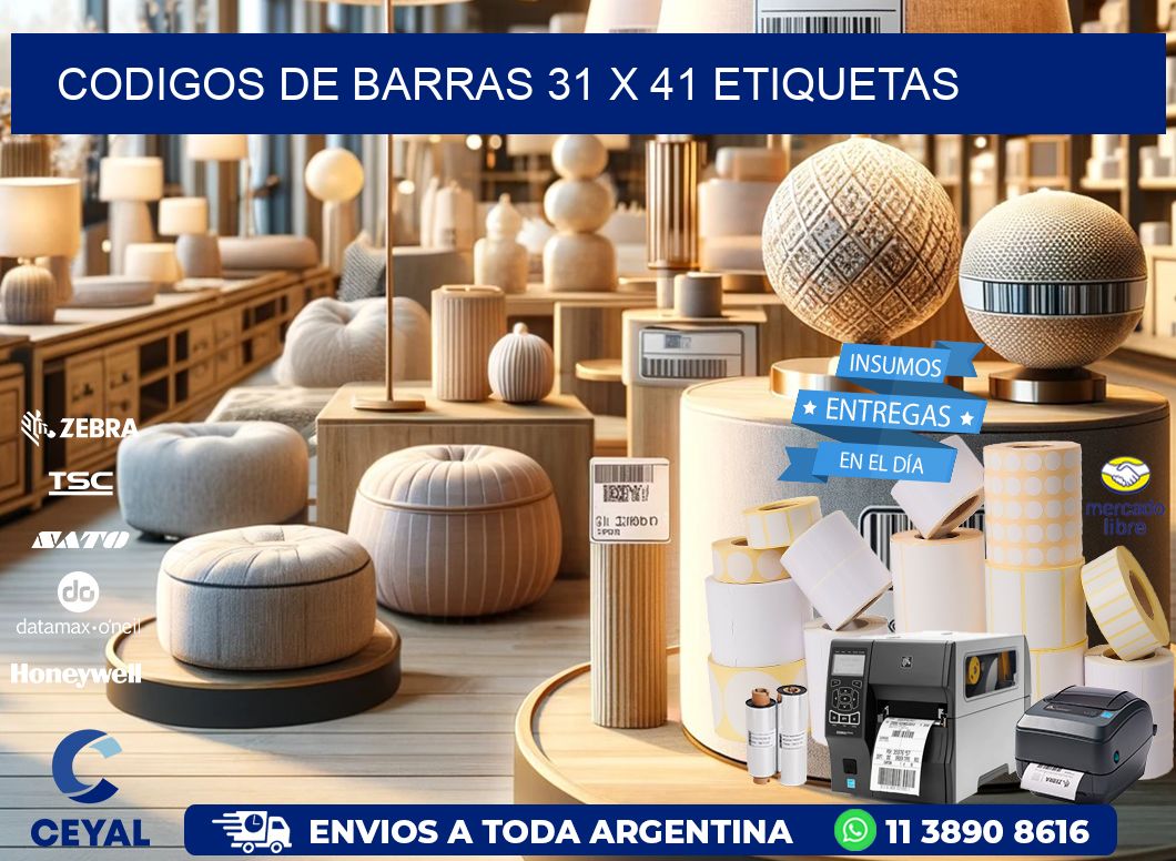 codigos de barras 31 x 41 etiquetas