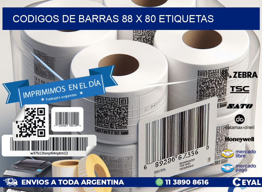 codigos de barras 88 x 80 etiquetas