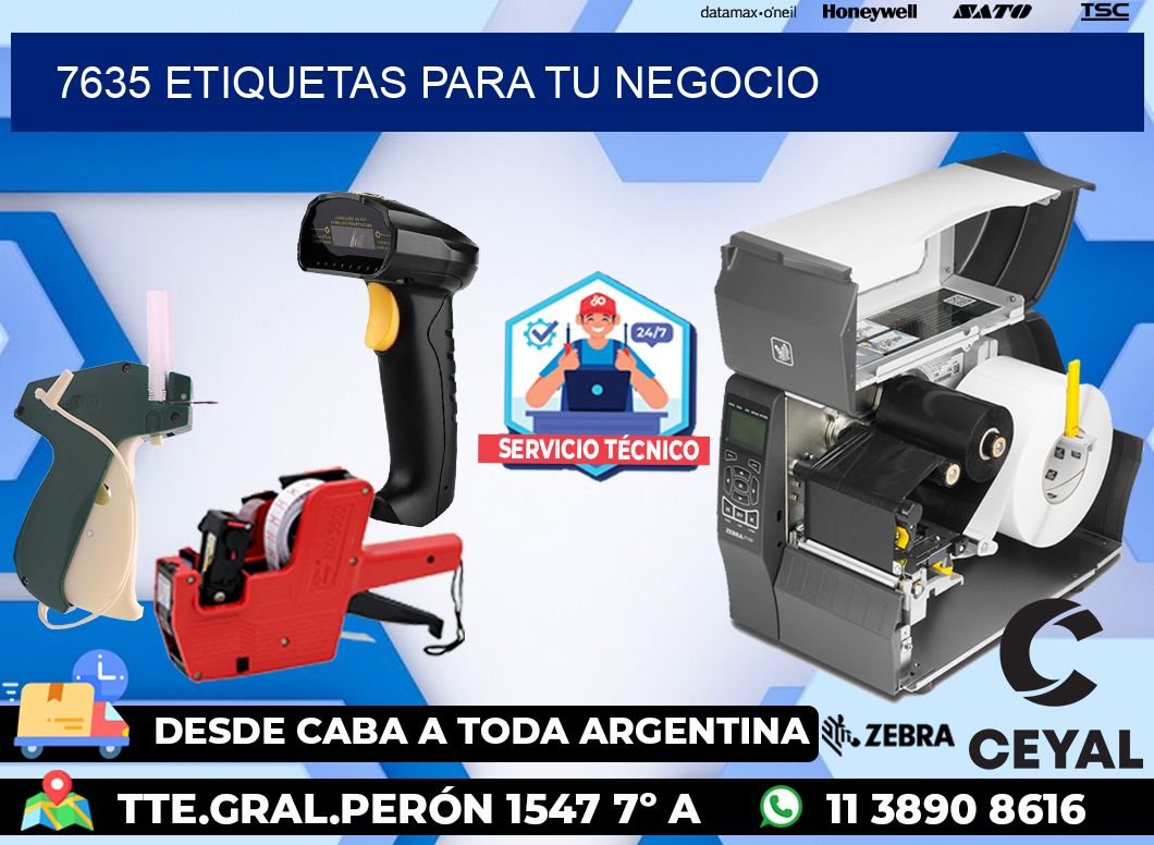7635 etiquetas para tu negocio