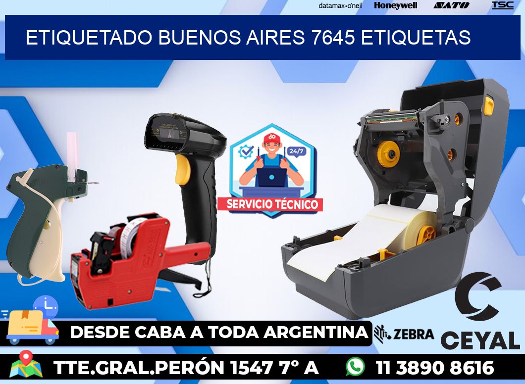 etiquetado buenos aires 7645 etiquetas
