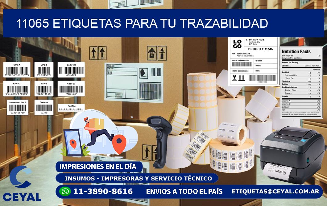 11065 etiquetas para tu trazabilidad