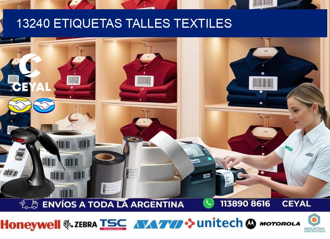 13240 ETIQUETAS TALLES TEXTILES