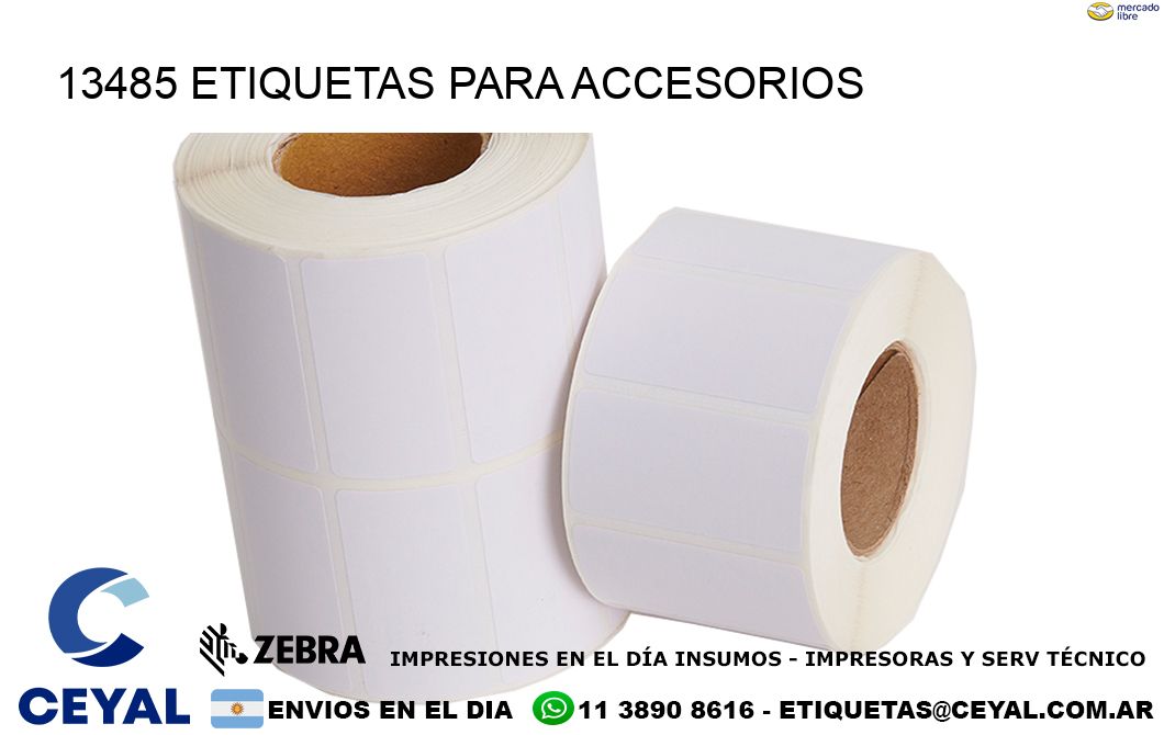 13485 Etiquetas para accesorios