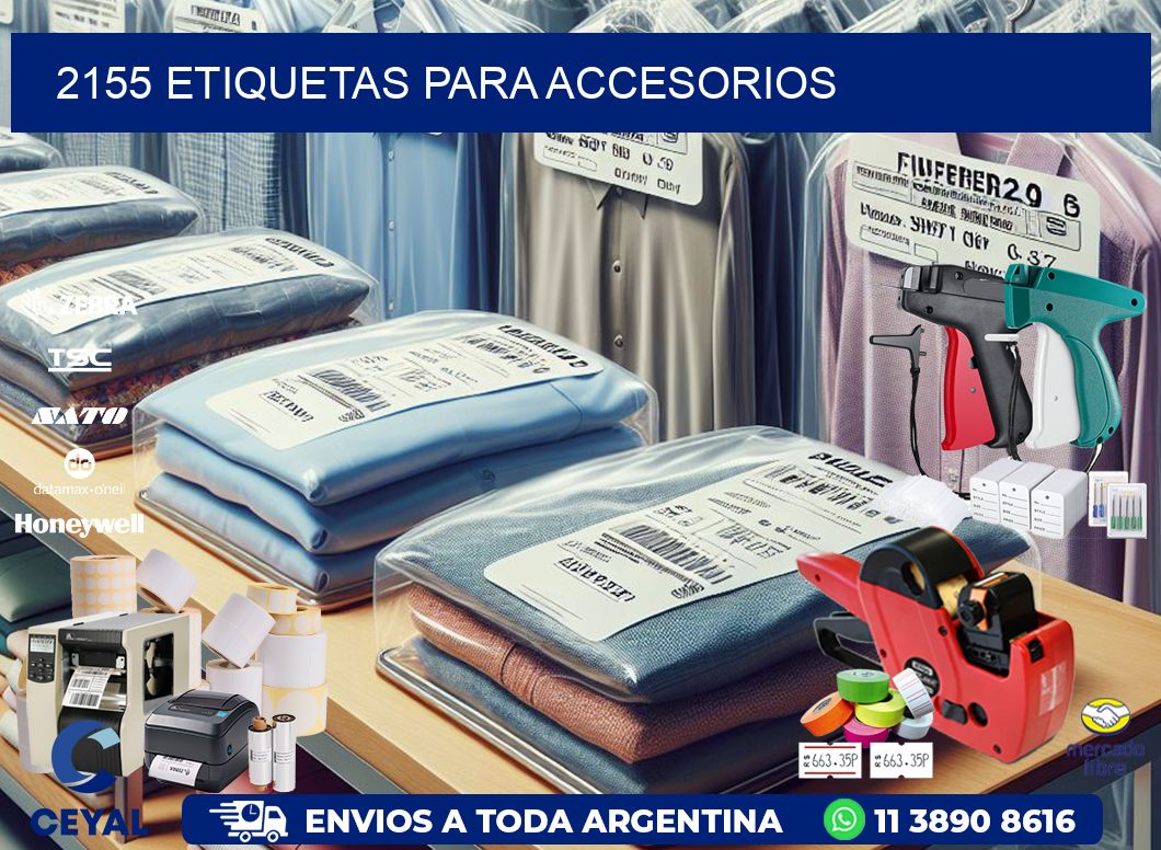 2155 Etiquetas para accesorios