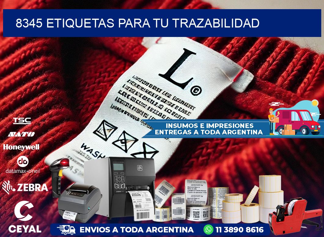 8345 etiquetas para tu trazabilidad