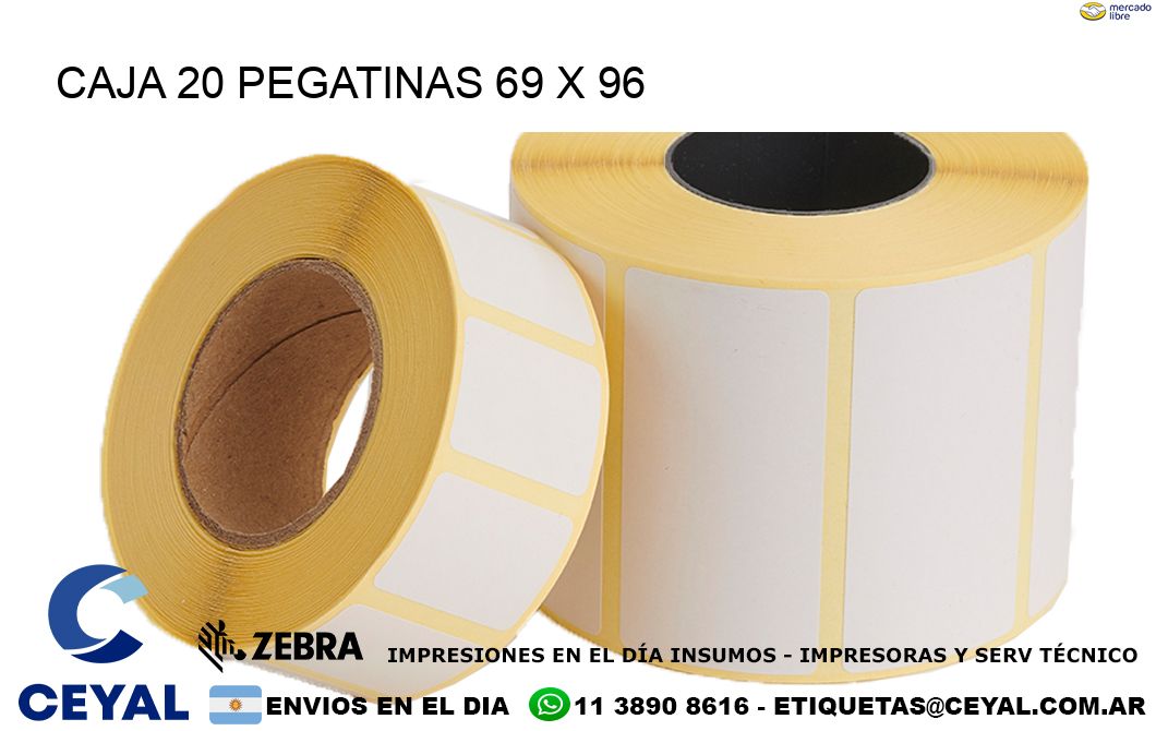 CAJA 20 PEGATINAS 69 x 96