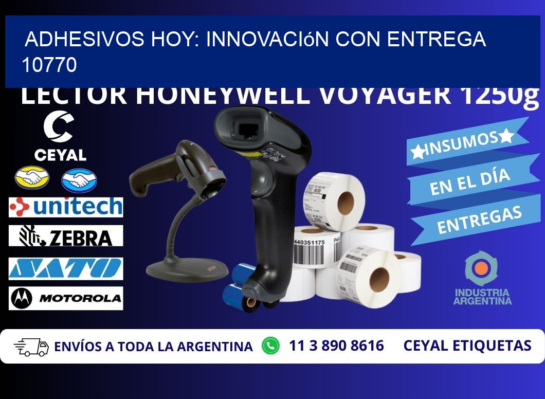 Adhesivos Hoy: Innovación con Entrega 10770