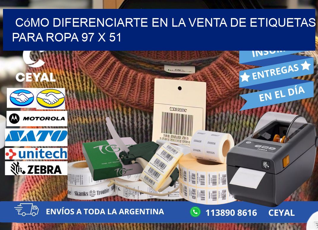 Cómo Diferenciarte en la Venta de Etiquetas para Ropa 97 x 51