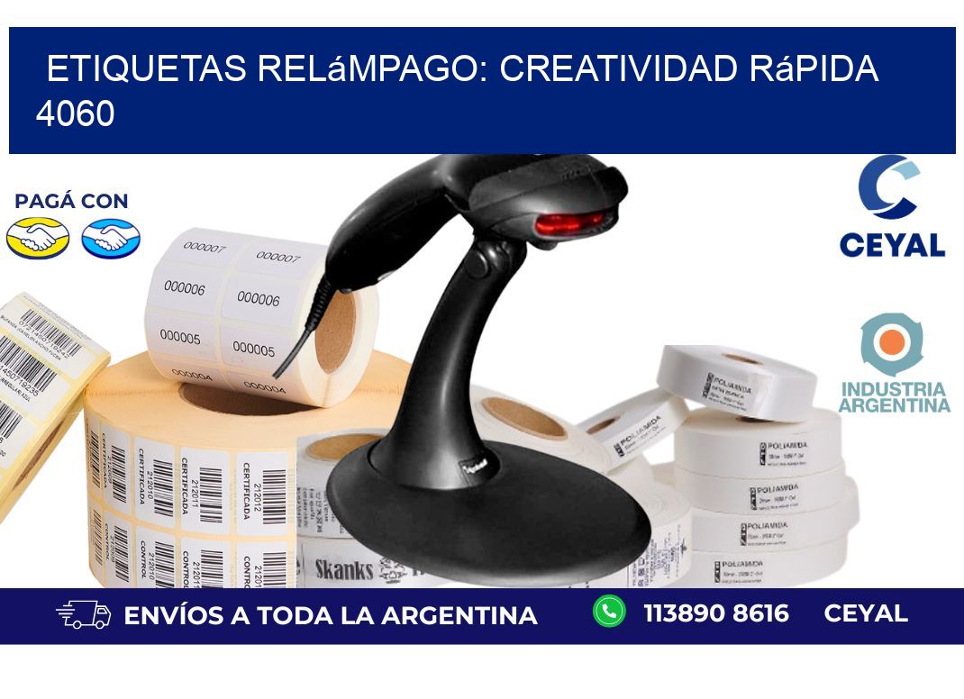 Etiquetas Relámpago: Creatividad Rápida 4060
