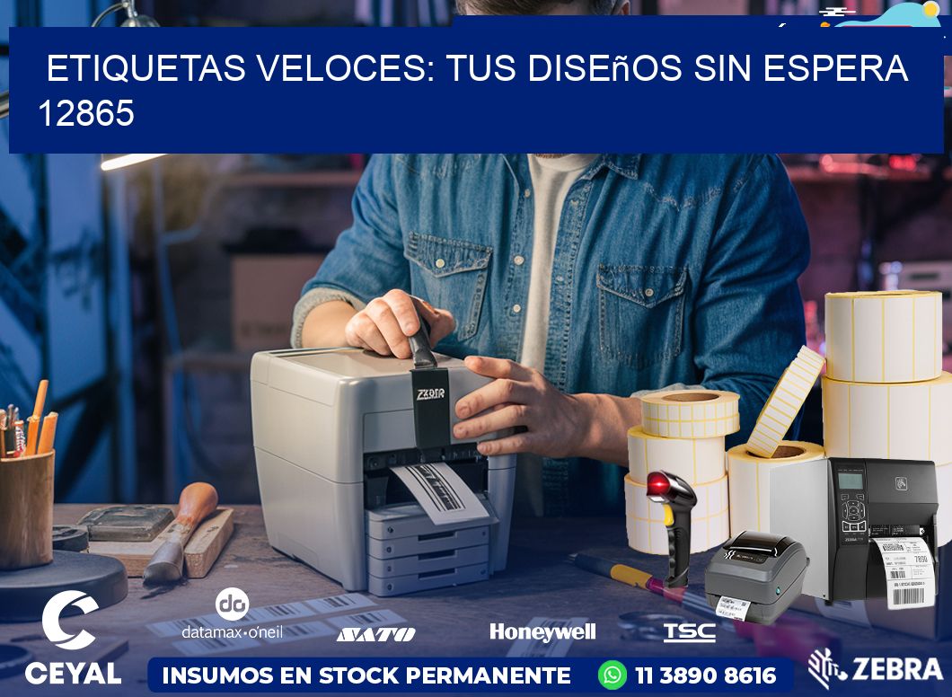 Etiquetas Veloces: Tus Diseños sin Espera 12865
