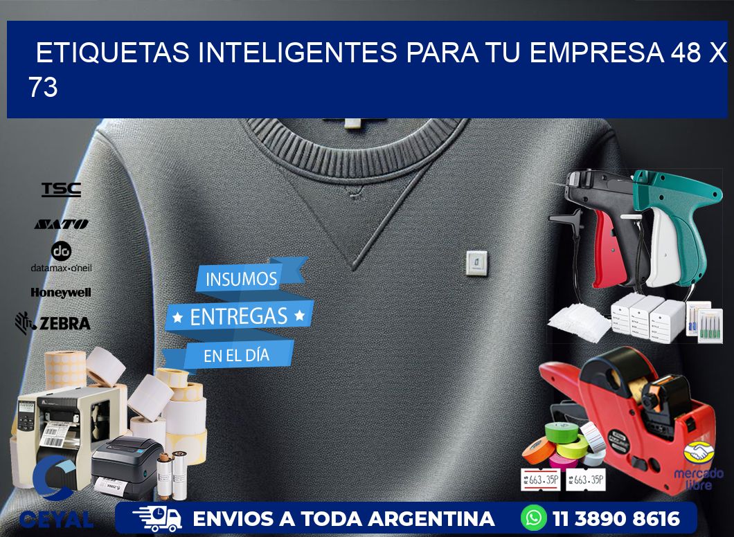 Etiquetas inteligentes para tu empresa 48 x 73