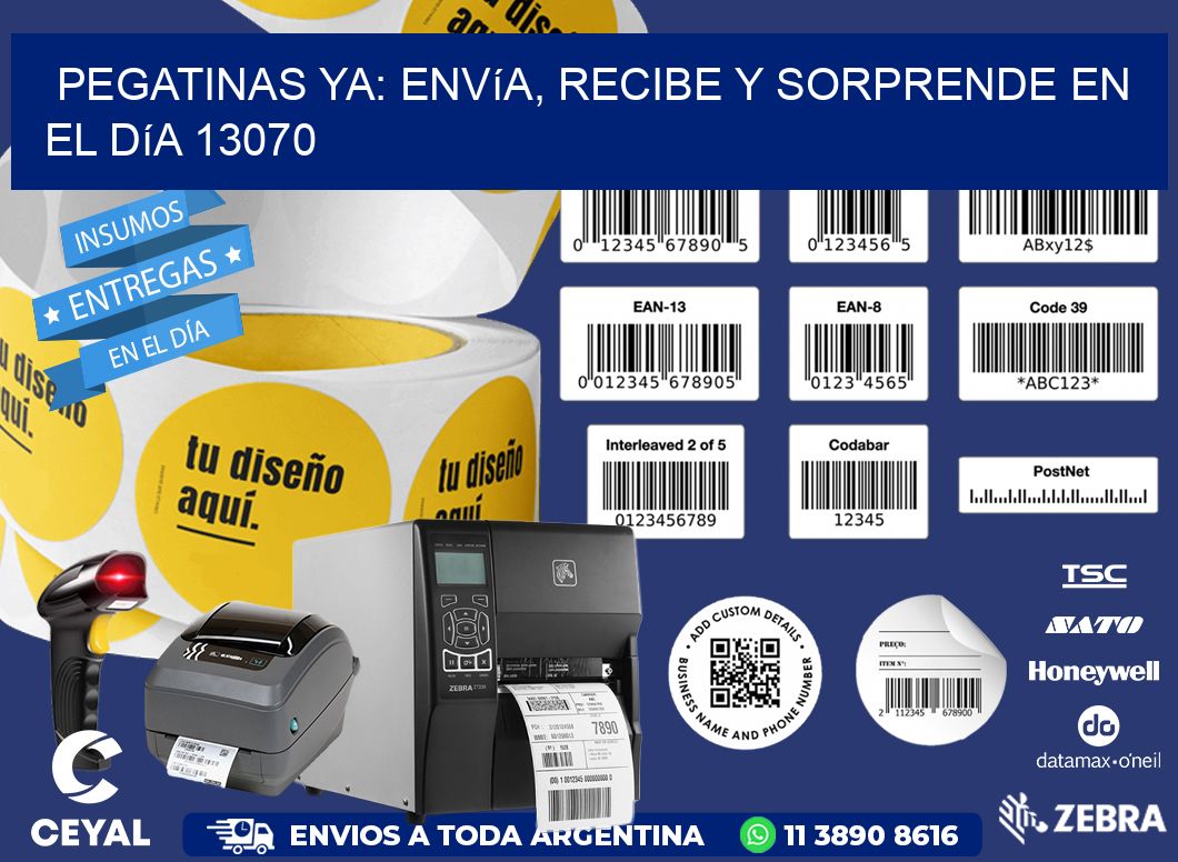 Pegatinas Ya: Envía, Recibe y Sorprende en el Día 13070