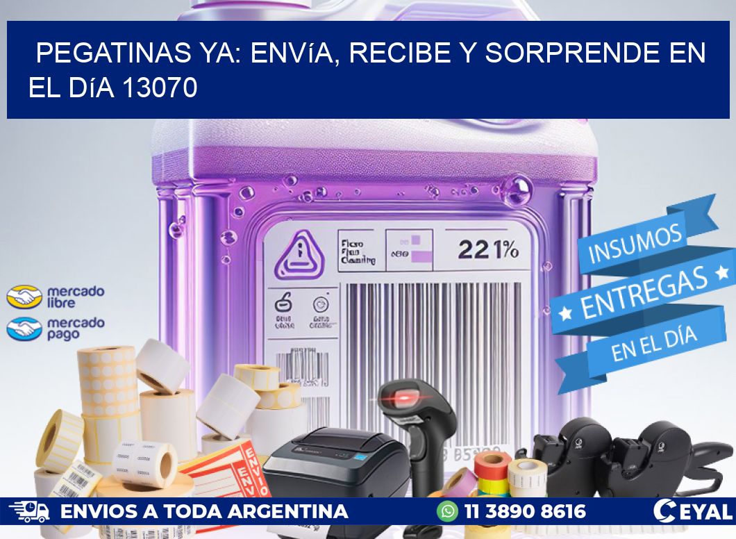 Pegatinas Ya: Envía, Recibe y Sorprende en el Día 13070