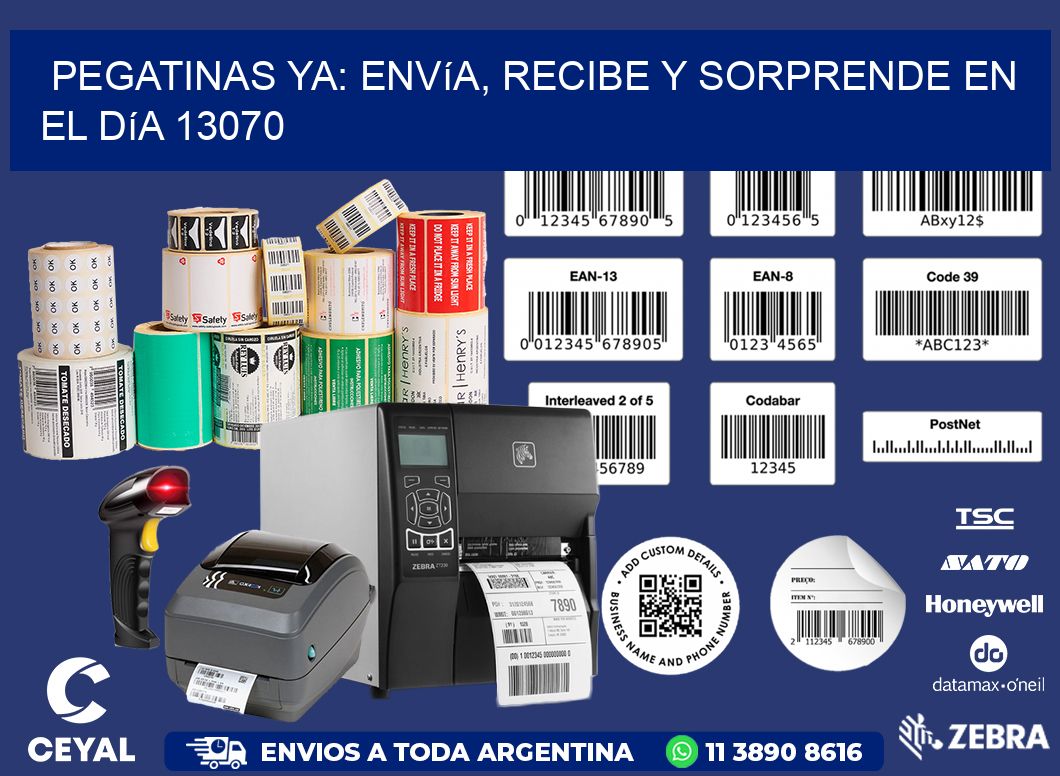 Pegatinas Ya: Envía, Recibe y Sorprende en el Día 13070