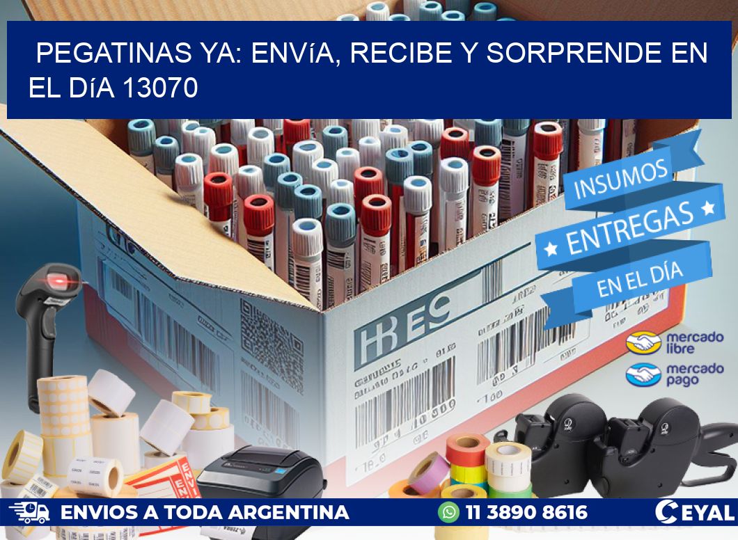 Pegatinas Ya: Envía, Recibe y Sorprende en el Día 13070