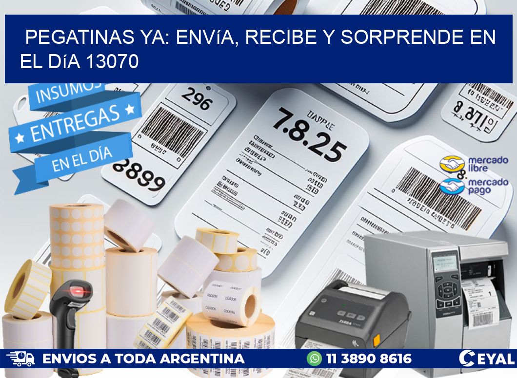 Pegatinas Ya: Envía, Recibe y Sorprende en el Día 13070