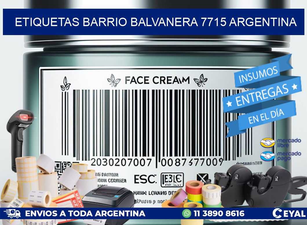 etiquetas barrio balvanera 7715 argentina