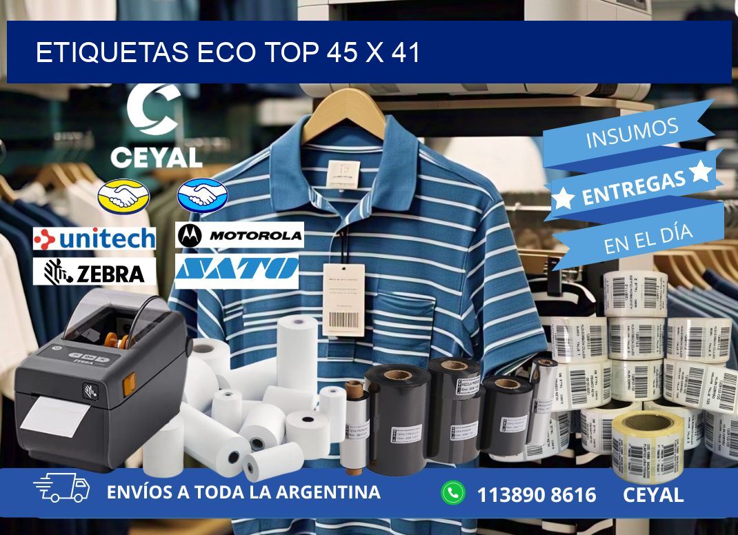 etiquetas eco top 45 x 41