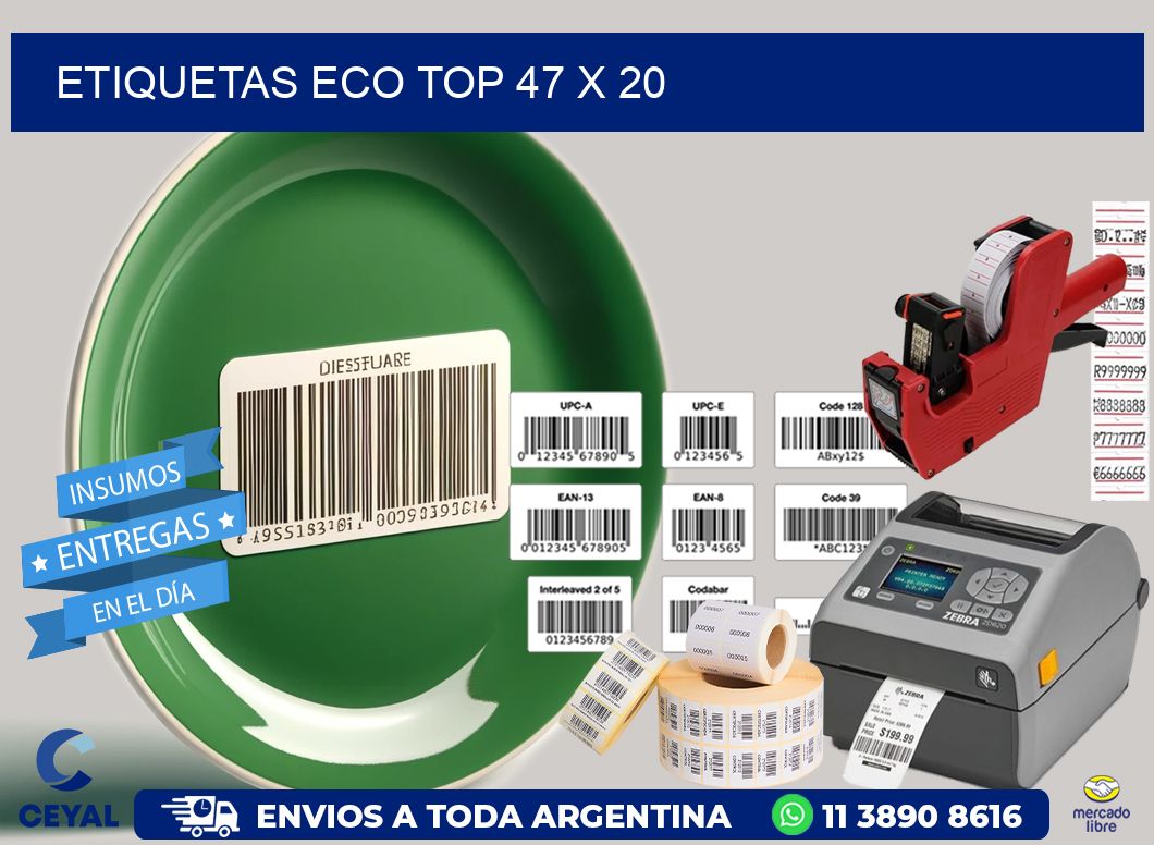 etiquetas eco top 47 x 20