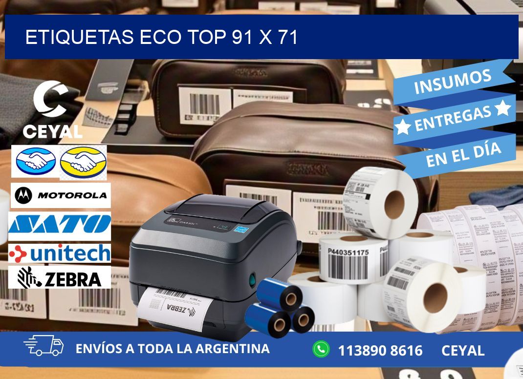 etiquetas eco top 91 x 71