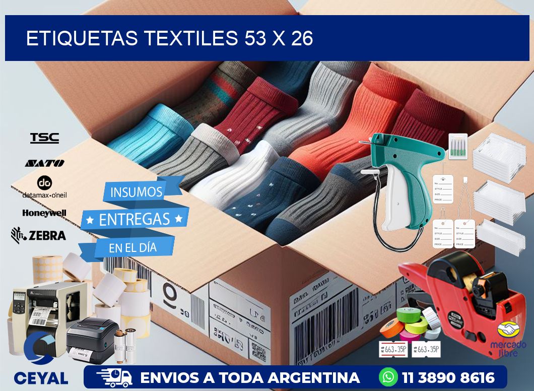 etiquetas textiles 53 x 26