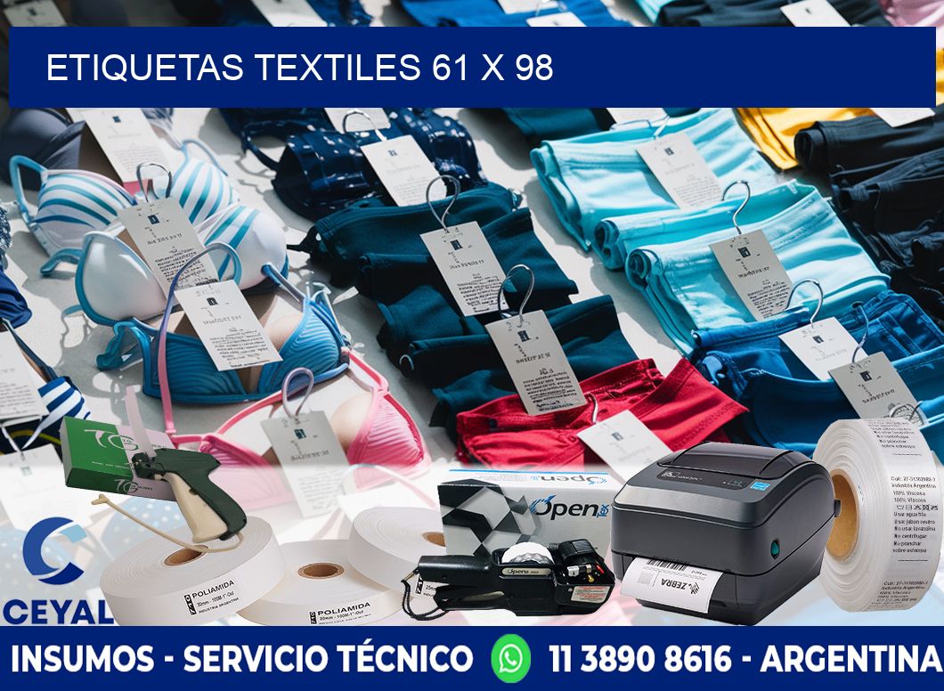 etiquetas textiles 61 x 98