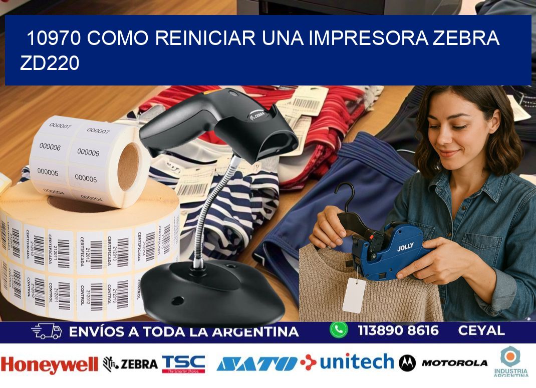 10970 Como reiniciar una impresora Zebra  ZD220
