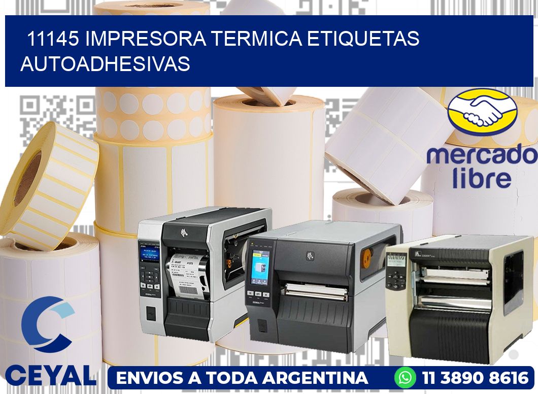 11145 Impresora termica etiquetas autoadhesivas