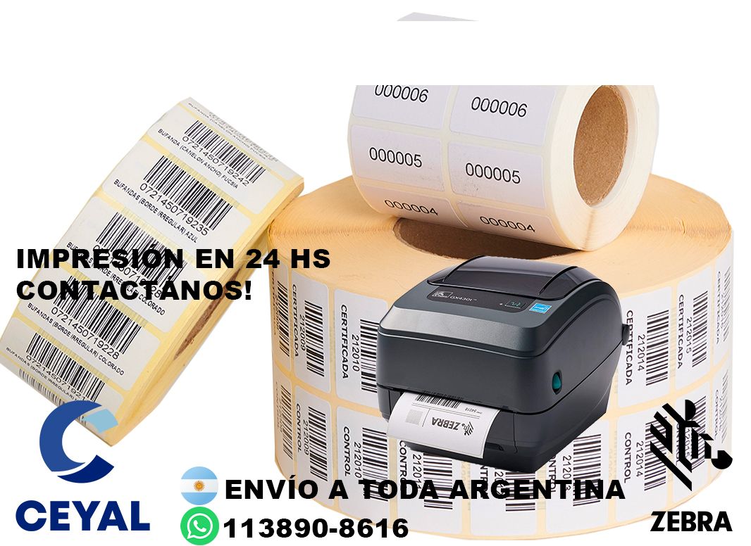 11480 Etiquetas para productos textiles