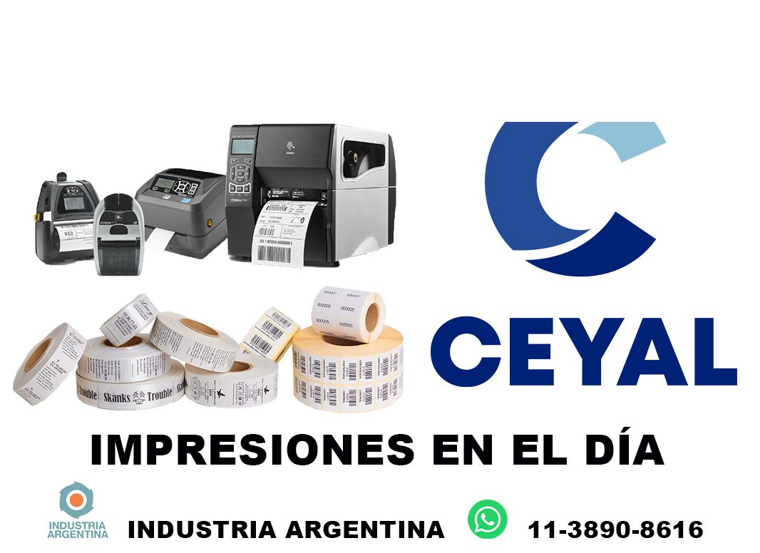 11995 Impresora de etiquetas autoadhesivas industrial