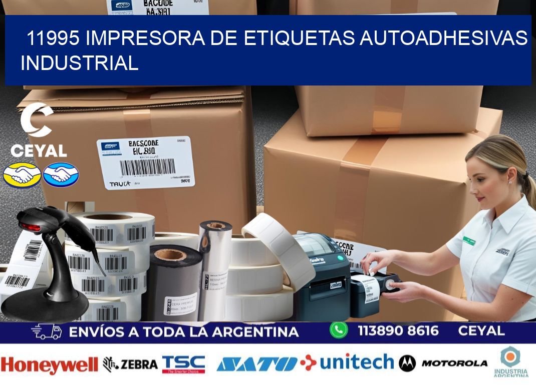 11995 Impresora de etiquetas autoadhesivas industrial