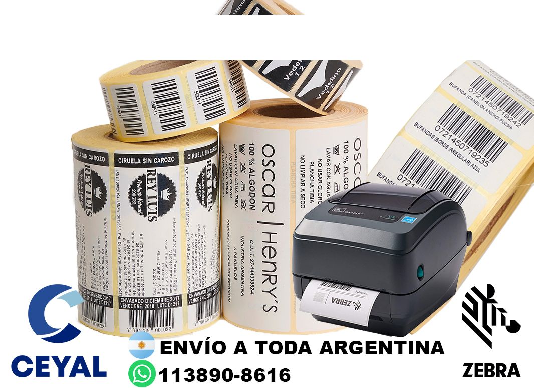 15925 Etiquetas para productos lácteos