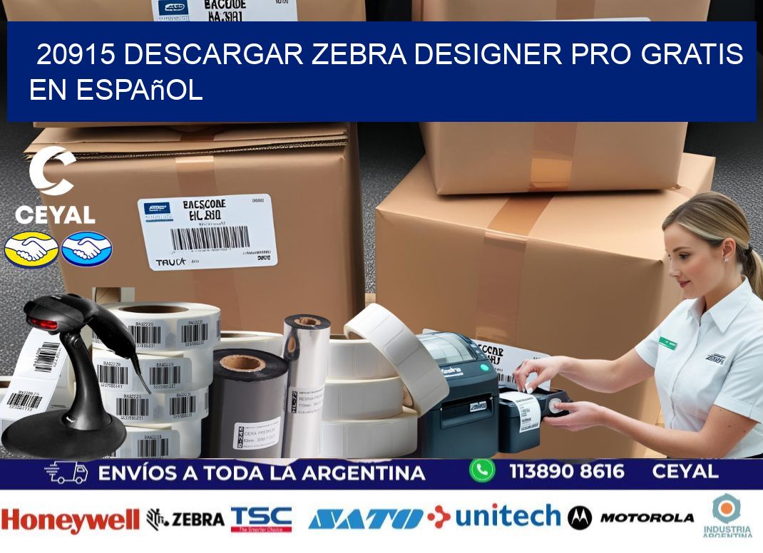 20915 Descargar Zebra Designer Pro gratis en Español