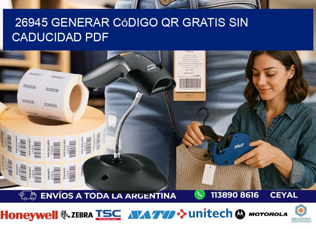26945 Generar código QR gratis sin caducidad PDF