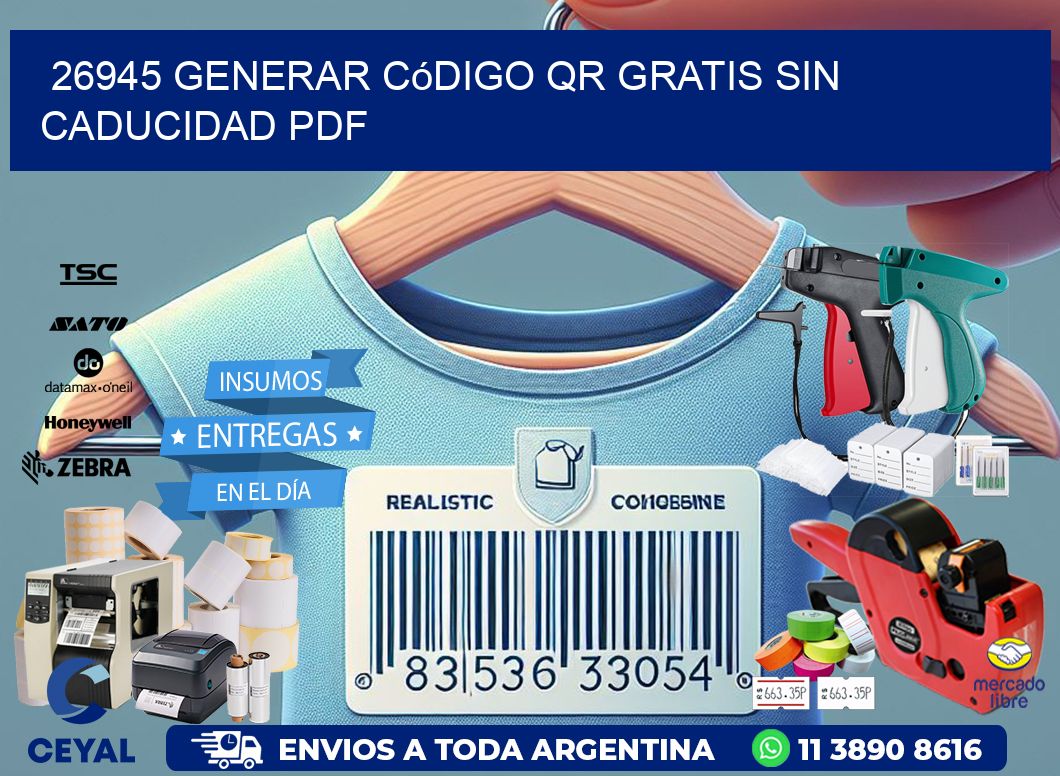 26945 Generar código QR gratis sin caducidad PDF