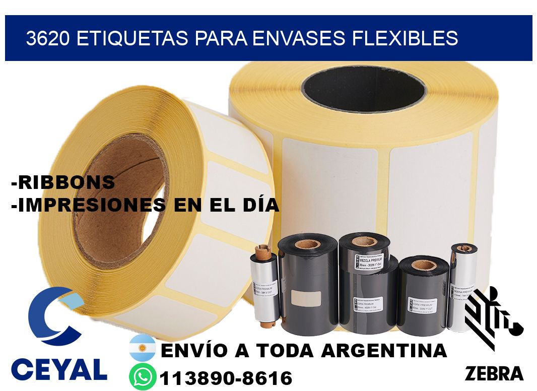 3620 Etiquetas para envases flexibles