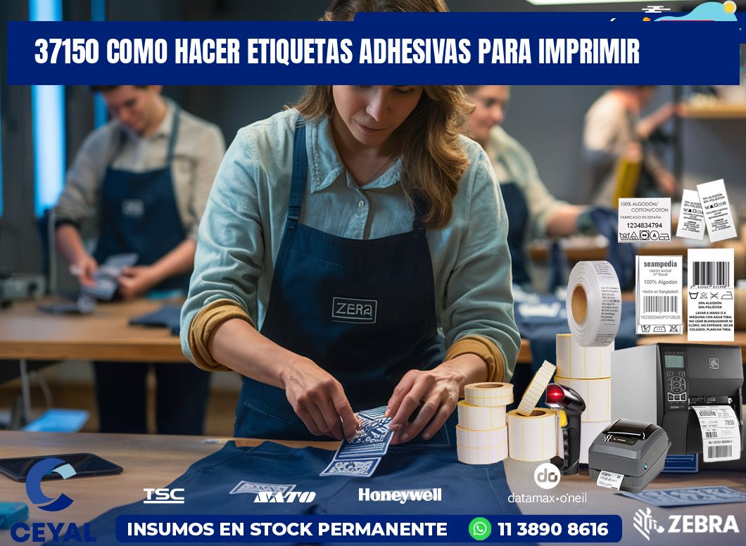 37150 Como hacer etiquetas adhesivas para imprimir