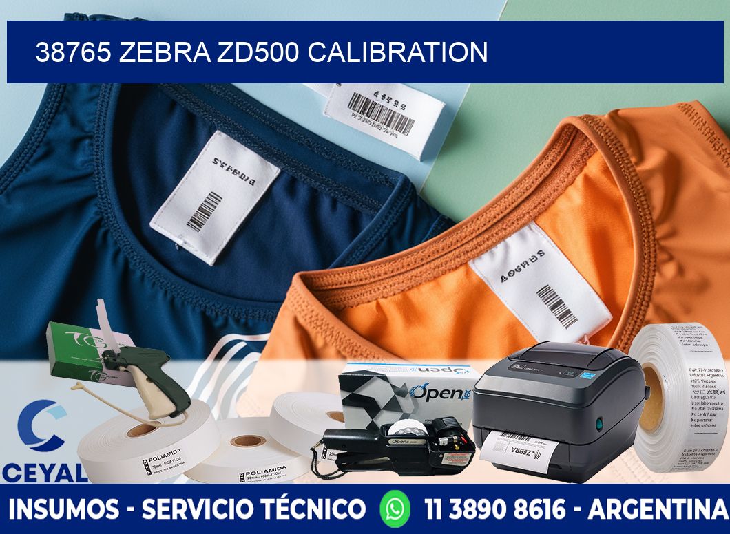 38765 Zebra ZD500 Calibration