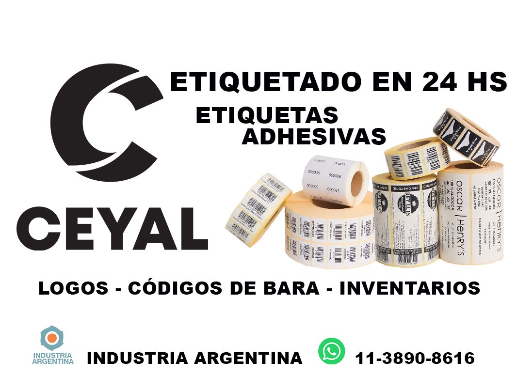 5485 Etiquetas para exportación