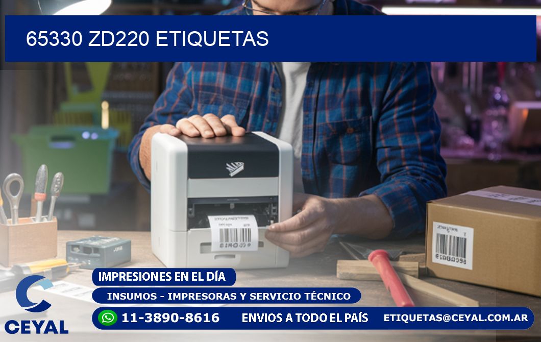 65330 ZD220 etiquetas